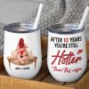 After 10 Years You're Still Hotter Than This Coffee, Personalized Mug, Valentine Gifts, Couple Gifts, 131211
