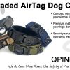 AirTag Dog Collar with Handle, Tactical Dog Collar for Large Medium Dogs AirTag Dog Collar with Handle, Tactical Dog Collar for Large Medium Dogs