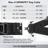 AirTag Dog Collar with Handle, Tactical Dog Collar for Large Medium Dogs AirTag Dog Collar with Handle, Tactical Dog Collar for Large Medium Dogs