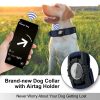 AirTag Dog Collar with Handle, Tactical Dog Collar for Large Medium Dogs AirTag Dog Collar with Handle, Tactical Dog Collar for Large Medium Dogs