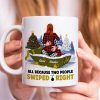 All Because Two People Swiped Right, Personalized Coffee Mug, Christmas Gifts For Couple
