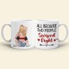 All Because Two People Swipped Right, Personalized Mug, Gift For Couple All Because Two People Swipped Right, Personalized Mug, Gift For Couple