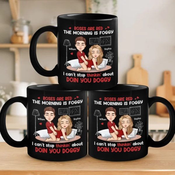 All My Love Is For You - Couple Personalized Custom Black Mug - Gift For Husband Wife, Anniversary All My Love Is For You - Couple Personalized Custom Black Mug - Gift For Husband Wife, Anniversary