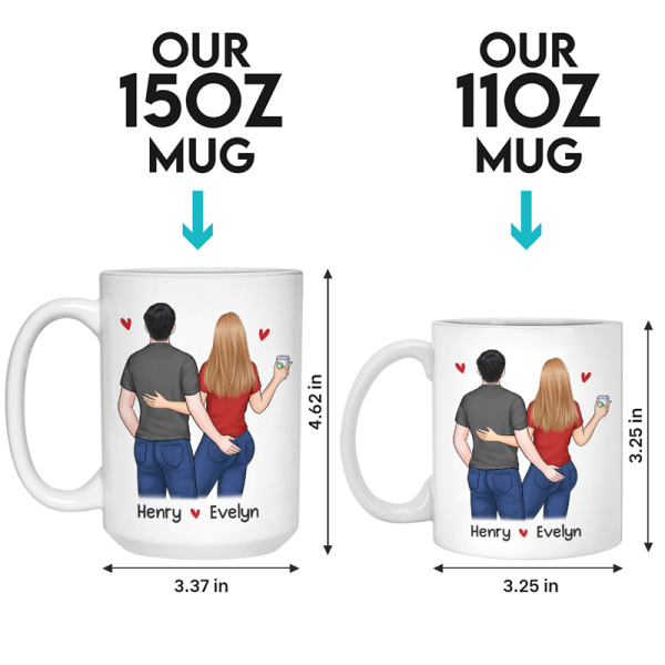All My Naughty Thoughts Involve Me & You - Couple Personalized Custom Mug - Gift For Husband Wife, Anniversary All My Naughty Thoughts Involve Me & You - Couple Personalized Custom Mug - Gift For Husband Wife, Anniversary