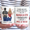 All My Naughty Thoughts Involve Me & You - Couple Personalized Custom Mug - Gift For Husband Wife, Anniversary All My Naughty Thoughts Involve Me & You - Couple Personalized Custom Mug - Gift For Husband Wife, Anniversary