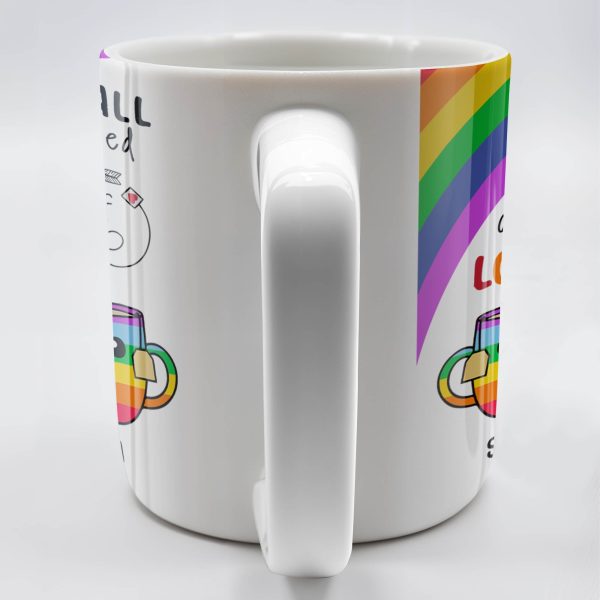 All You Need Is Love And A Cup Of LGBTea - Personalized Custom Coffee Mug - CPL414_MG All You Need Is Love And A Cup Of LGBTea - Personalized Custom Coffee Mug - CPL414_MG
