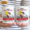 Always And Forever Peanut Couple - Personalized Accent Coffee Mug - Gift For Couple, Husband Wife | GR8 NH96 Always And Forever Peanut Couple - Personalized Accent Coffee Mug - Gift For Couple, Husband Wife | GR8 NH96