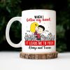 Always And Forever Peanut Couple - Personalized Accent Coffee Mug - Gift For Couple, Husband Wife | GR8 NH96 Always And Forever Peanut Couple - Personalized Accent Coffee Mug - Gift For Couple, Husband Wife | GR8 NH96