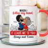 Always And Forever Peanut Couple - Personalized Accent Coffee Mug - Gift For Couple, Husband Wife | GR9 NH96 Always And Forever Peanut Couple - Personalized Accent Coffee Mug - Gift For Couple, Husband Wife | GR9 NH96