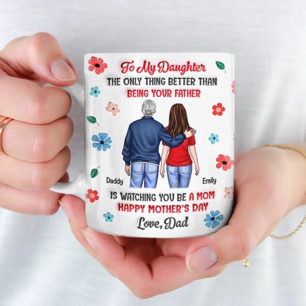 Always My Little Girl - Family Personalized Custom 3D Inflated Effect Printed Mug - Mother's Day, Gift For Dad, Daughter Always My Little Girl - Family Personalized Custom 3D Inflated Effect Printed Mug - Mother's Day, Gift For Dad, Daughter