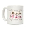 AM Coffee, PM Wine Coffee Mug AM Coffee, PM Wine Coffee Mug