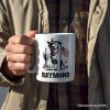 American Cowboy Dog Personalized Mug, Western 4th of July Gift with Custom Name American Cowboy Dog Personalized Mug, Western 4th of July Gift with Custom Name