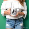 American Cowboy Dog Personalized Mug, Western 4th of July Gift with Custom Name American Cowboy Dog Personalized Mug, Western 4th of July Gift with Custom Name