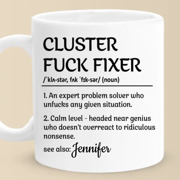 An Expert Problem Solver - Coworker Personalized Custom Black Mug - Christmas Gift For Coworkers, Work Friends, Colleagues An Expert Problem Solver - Coworker Personalized Custom Black Mug - Christmas Gift For Coworkers, Work Friends, Colleagues