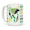 Aromantic Pride Dragon Coffee Mug Aromantic Pride Dragon Coffee Mug