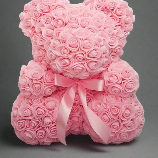 Artificial Foam Rose Panda Bear Artificial Foam Rose Panda Bear