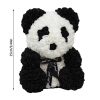 Artificial Foam Rose Panda Bear Artificial Foam Rose Panda Bear