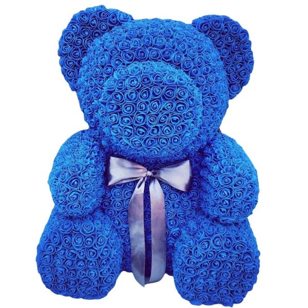 Artificial Foam Rose Panda Bear Artificial Foam Rose Panda Bear