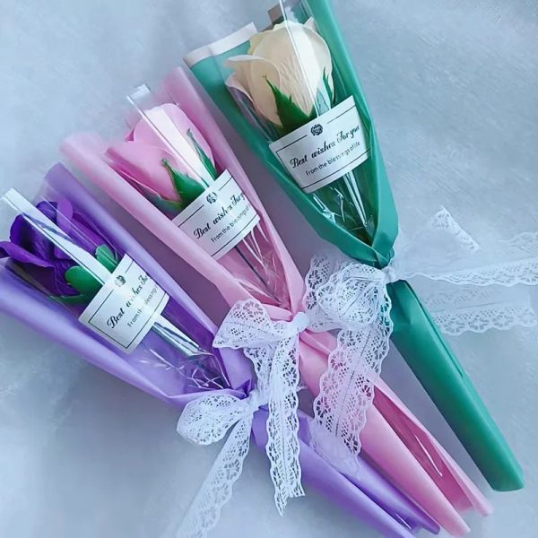Artificial Soap Rose and Carnation Flowers for Wedding, Home, and Special Occasion Decoration Artificial Soap Rose and Carnation Flowers for Wedding, Home, and Special Occasion Decoration