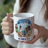 Artistic Delaware State Themes and Landmarks Personalized Mug With Custom Name Artistic Delaware State Themes and Landmarks Personalized Mug With Custom Name