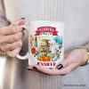 Artistic Florida State Themes and Landmarks Personalized Mug With Custom Name Artistic Florida State Themes and Landmarks Personalized Mug With Custom Name