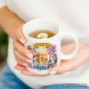 Artistic Paris Culture and Landmarks Personalized Mug, Classical France Gift and Souvenir with Custom Name Artistic Paris Culture and Landmarks Personalized Mug, Classical France Gift and Souvenir with Custom Name