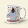 As Long As I Have A Face You'll Always Have A Place To Sit, Couple Make Love White Mug As Long As I Have A Face You'll Always Have A Place To Sit, Couple Make Love White Mug
