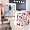 As Long As I Have A Face You'll Always Have A Place To Sit, Couple Make Love White Mug As Long As I Have A Face You'll Always Have A Place To Sit, Couple Make Love White Mug