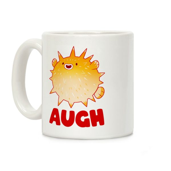 Augh Pufferfish Coffee Mug Augh Pufferfish Coffee Mug