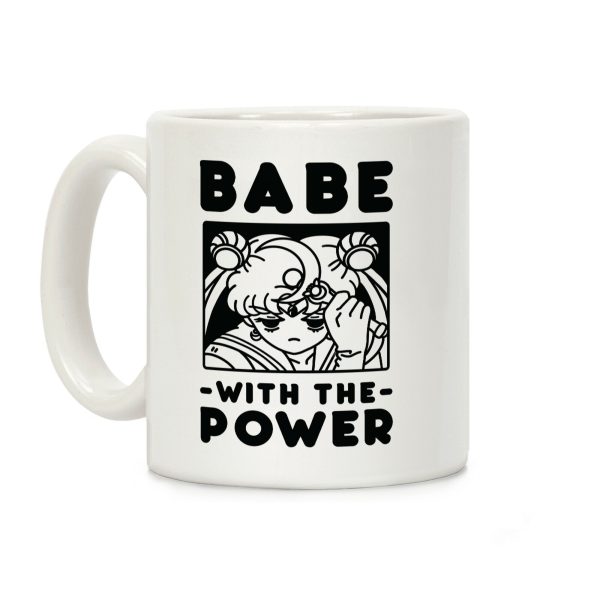 Babe With the Power Sailor Moon Coffee Mug Babe With the Power Sailor Moon Coffee Mug