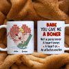 Babe You Give Me A Boner, Naughty Make Love Old Couple White Mug Happy Valentine's Day