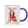Baby Arriving Happy First Mother's Day Personalized Mug, Gift For Pregnant Mom, Expecting Mom Baby Arriving Happy First Mother's Day Personalized Mug, Gift For Pregnant Mom, Expecting Mom