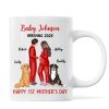 Baby Arriving Happy First Mother's Day Personalized Mug, Gift For Pregnant Mom, Expecting Mom Baby Arriving Happy First Mother's Day Personalized Mug, Gift For Pregnant Mom, Expecting Mom