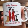 Baby Arriving Happy First Mother's Day Personalized Mug, Gift For Pregnant Mom, Expecting Mom Baby Arriving Happy First Mother's Day Personalized Mug, Gift For Pregnant Mom, Expecting Mom