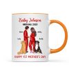 Baby Arriving Happy First Mother's Day Personalized Mug, Gift For Pregnant Mom, Expecting Mom Baby Arriving Happy First Mother's Day Personalized Mug, Gift For Pregnant Mom, Expecting Mom