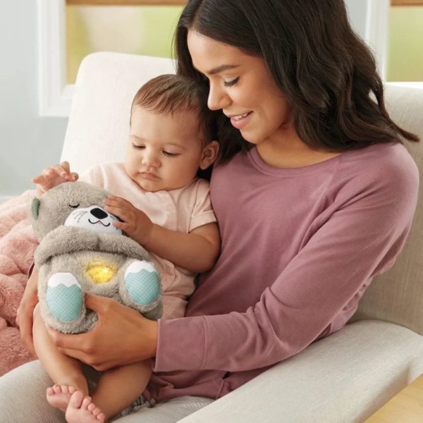 Baby Bear Soothes Otter Plush Toy - Musical Sleep Companion for Kids Baby Bear Soothes Otter Plush Toy - Musical Sleep Companion for Kids