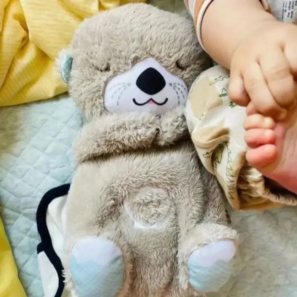 Baby Bear Soothes Otter Plush Toy - Musical Sleep Companion for Kids Baby Bear Soothes Otter Plush Toy - Musical Sleep Companion for Kids