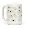 Baby Seals Pattern Study Coffee Mug Baby Seals Pattern Study Coffee Mug