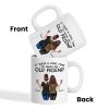 Back View Besties Walking It Takes A Long Time To Grow An Old Friend Personalized Mug, Gift For Best Friends, BFF Back View Besties Walking It Takes A Long Time To Grow An Old Friend Personalized Mug, Gift For Best Friends, BFF