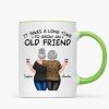 Back View Besties Walking It Takes A Long Time To Grow An Old Friend Personalized Mug, Gift For Best Friends, BFF Back View Besties Walking It Takes A Long Time To Grow An Old Friend Personalized Mug, Gift For Best Friends, BFF