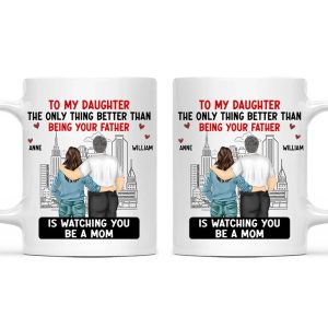 Backside Better Than Being Your Mother Father - Personalized Mug