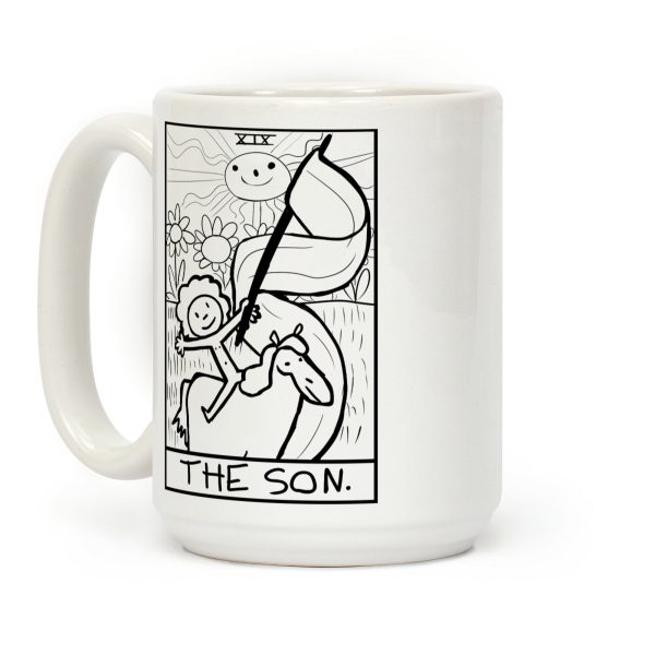 Badly Drawn Tarots: The Sun Coffee Mug Badly Drawn Tarots: The Sun Coffee Mug