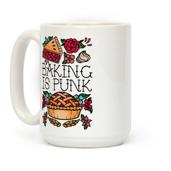 Baking Is Punk Coffee Mug Baking Is Punk Coffee Mug