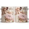 Ballet Slippers And Tutu Personalized Mug - Personalized Custom Coffee Mug - HOB012_MG Ballet Slippers And Tutu Personalized Mug - Personalized Custom Coffee Mug - HOB012_MG
