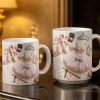 Ballet Slippers And Tutu Personalized Mug - Personalized Custom Coffee Mug - HOB012_MG Ballet Slippers And Tutu Personalized Mug - Personalized Custom Coffee Mug - HOB012_MG