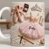 Ballet Slippers And Tutu Personalized Mug - Personalized Custom Coffee Mug - HOB012_MG Ballet Slippers And Tutu Personalized Mug - Personalized Custom Coffee Mug - HOB012_MG