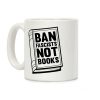 Ban Fascists Not Books Coffee Mug Ban Fascists Not Books Coffee Mug