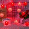Battery Operated Heart String Lights for Valentine’s Day Battery Operated Heart String Lights for Valentine’s Day