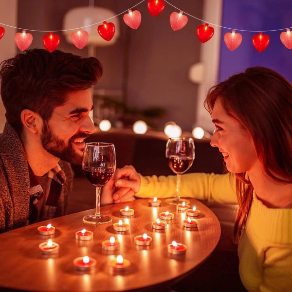 Battery Operated Heart String Lights for Valentine’s Day Battery Operated Heart String Lights for Valentine’s Day