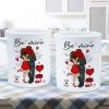 Be Mine Elegant Couple Personalized Mug Be Mine Elegant Couple Personalized Mug